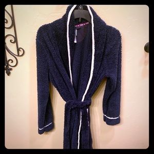 Women’s Blue Fluffy Robe size L